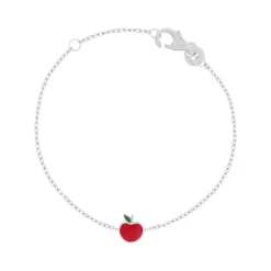 Bracelet argent 925 pomme 15 cm