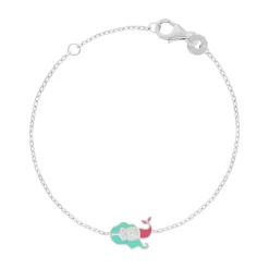 Bracelet argent 925 sirène 15 cm