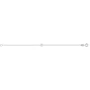 Bracelet argent 925 zirconia 18 cm