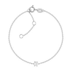 Bracelet argent 925 zirconia 18 cm