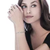 Bracelet argent 925 zirconias 19 cm