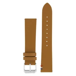 Bracelet de montre cuir marron clair