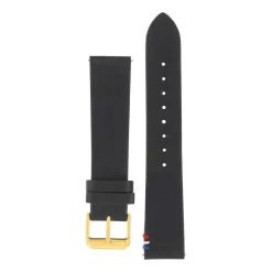 Bracelet de montre cuir noir