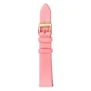 Bracelet de montre cuir rose 18 mm