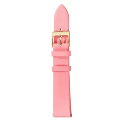 Bracelet de montre cuir rose 18 mm