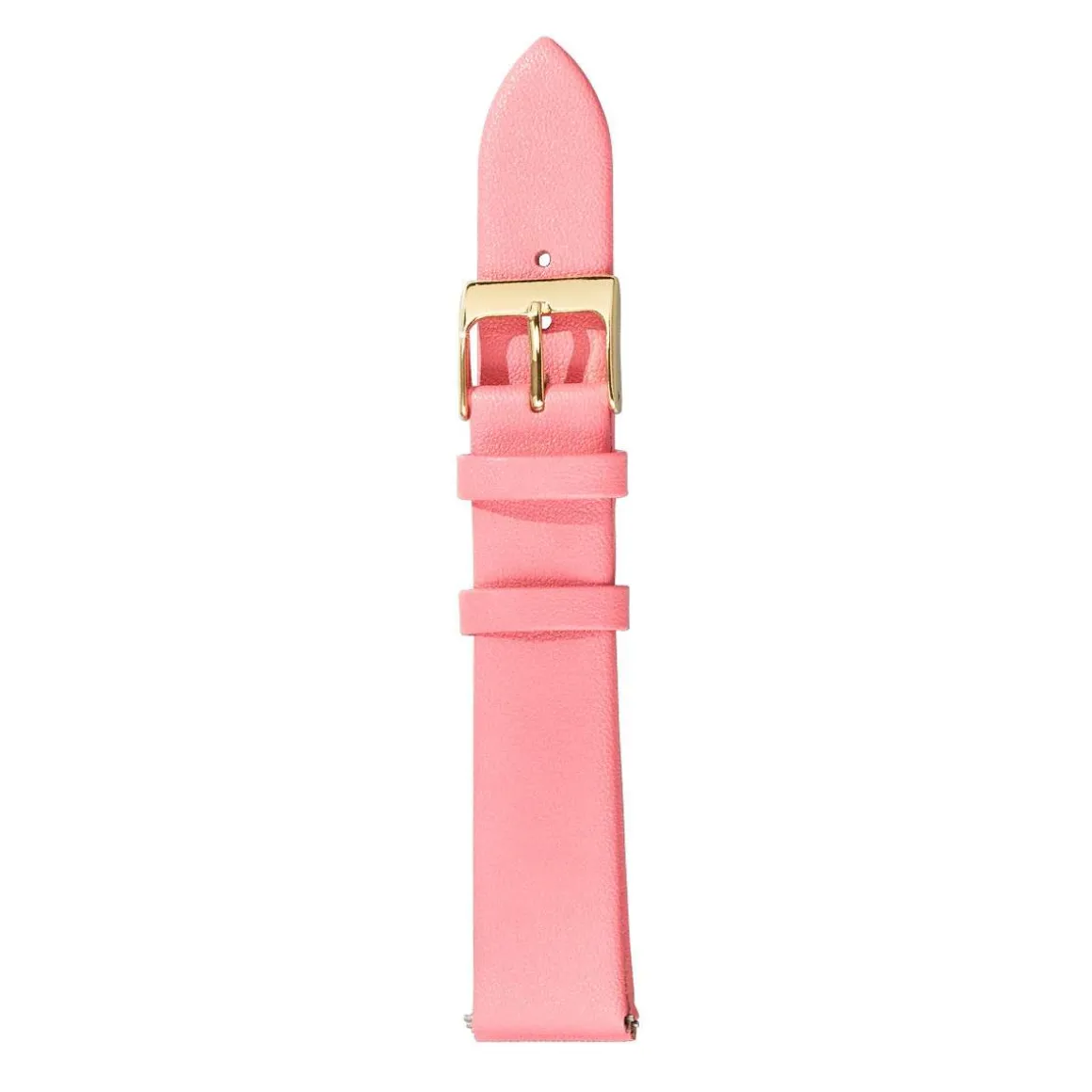Bracelet de montre cuir rose 18 mm