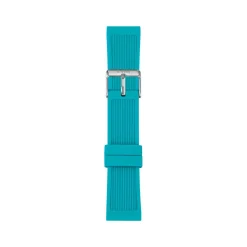 Bracelet de montre IAM large silicone bleu