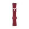 Bracelet de montre IAM large silicone rouge