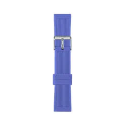 Bracelet de montre IAM large silicone bleu