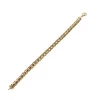 Bracelet d'occasion or 375 jaune 18.5 cm