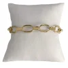 Bracelet d'occasion or 750 jaune maille fantaisie