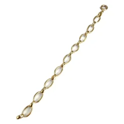 Bracelet d'occasion or 750 jaune maille fantaisie