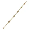 Bracelet d'occasion or 750 jaune maille fantaisie