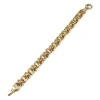 Bracelet d'occasion or 750 jaune maille fantaisie