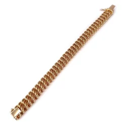 Bracelet d'occasion or 750 jaune maille américaine
