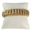 Bracelet d'occasion or 750 jaune maille américaine