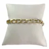 Bracelet d'occasion or 750 jaune maille cheval