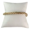 Bracelet d'occasion or 750 jaune maille palmier