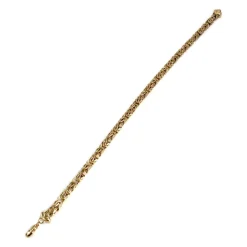 Bracelet d'occasion or 750 jaune maille royale
