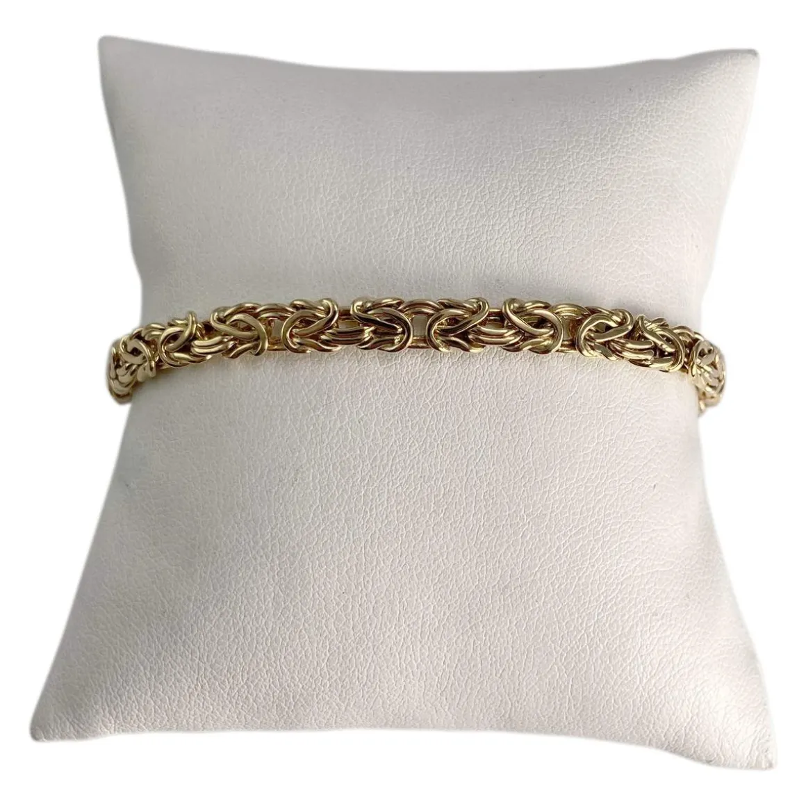 Bracelet d'occasion or 750 jaune maille royale