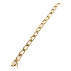 Bracelet d'occasion or 750 jaune maille cheval