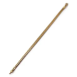 Bracelet d'occasion or 750 jaune maille anglaise