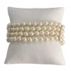 Bracelet d'occasion or 750 jaune perles de culture