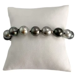 Bracelet d'occasion or 750 jaune perlede tahiti