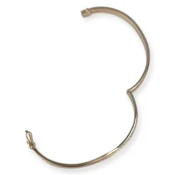Bracelet d'occasion or 750 rose diamants 55 mm