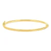 Bracelet jonc or 750 jaune
