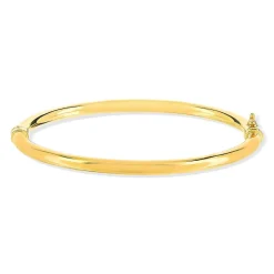 Bracelet jonc or 375 jaune