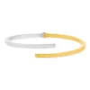 Bracelet jonc 2 ors 375 ouvert
