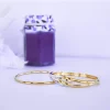 Bracelet jonc plaqué or 2 tons