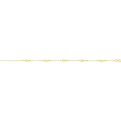 Bracelet or 750 jaune 19cm