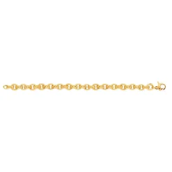 Bracelet or 375 jaune 18cm