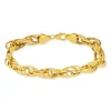 Bracelet or jaune 375 18,5 cm