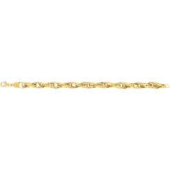 Bracelet or jaune 375 18,5 cm