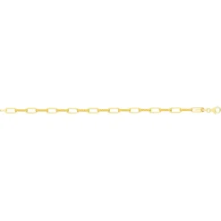Bracelet or jaune 750 19 cm