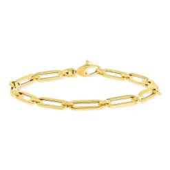 Bracelet or jaune 375 19 cm