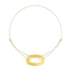 Bracelet or jaune 375 cordon