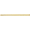 Bracelet or 750 jaune maille américaine 19 cm
