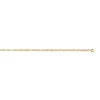Bracelet or 375 jaune maille singapour 18 cm