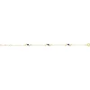 Bracelet or 375 2 tons saphirs et diamants 19 cm