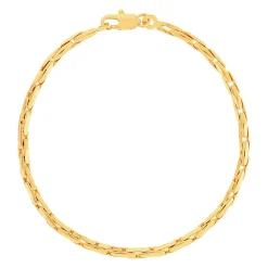 Bracelet plaqué or 18 cm