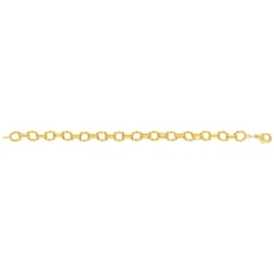 Bracelet plaqué or jaune 18cm