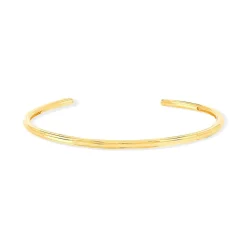 Bracelet plaqué or jaune 58 mm