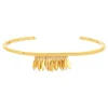 Bracelet plaqué or jaune 56 mm