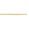 Bracelet plaqué or maille fantaisie 19 cm