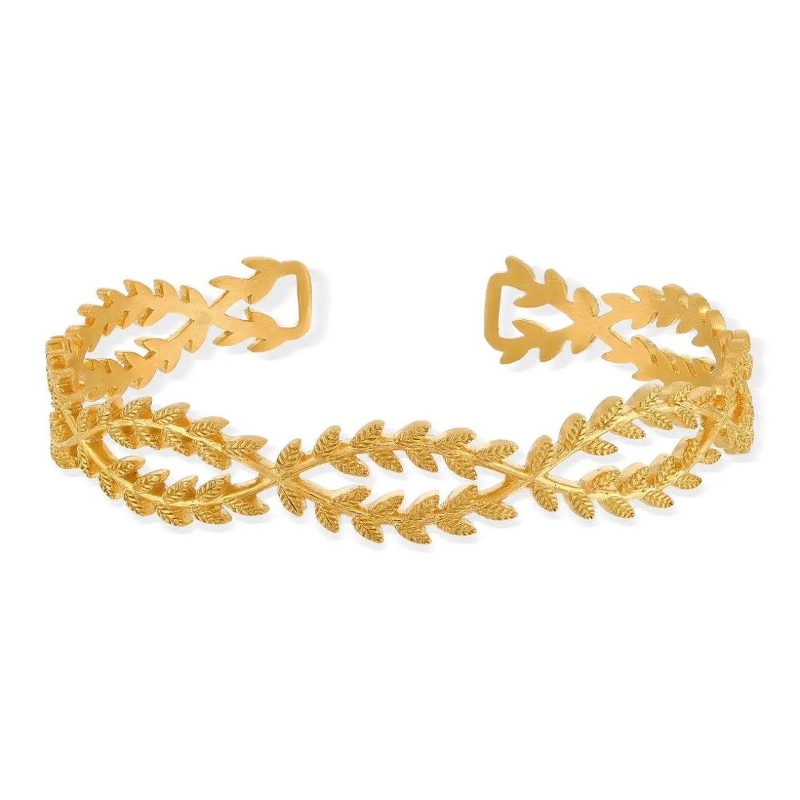 Bracelet plaqué or rigide 60 mm