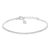 Bracelet tennis argent 925 zirconias 18 cm